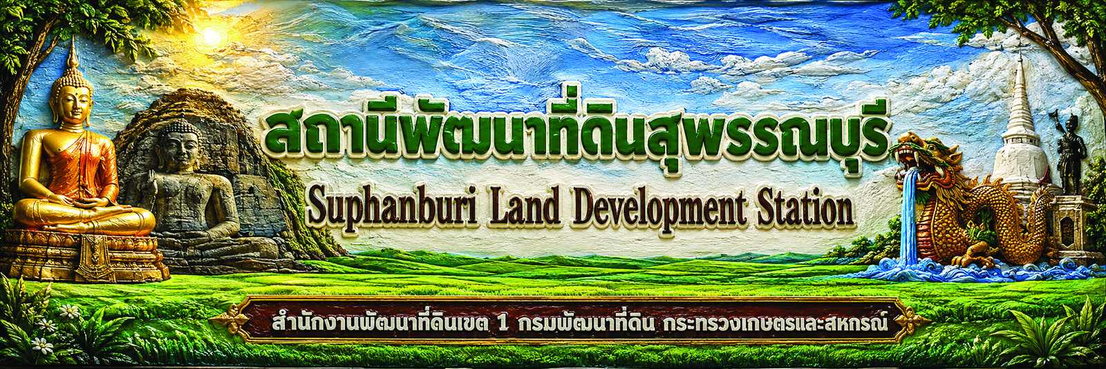 ปกเว็บไซต์ สถานีพัฒนาที่ดินสุพรรณบุรี