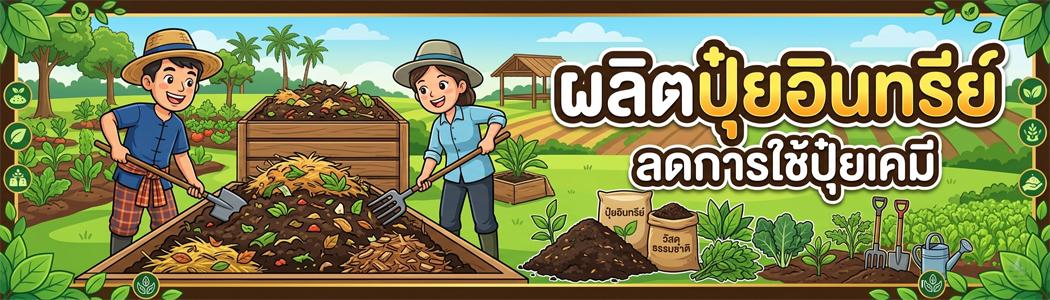ภาพ ทำปุ๋ยอินทรีย์