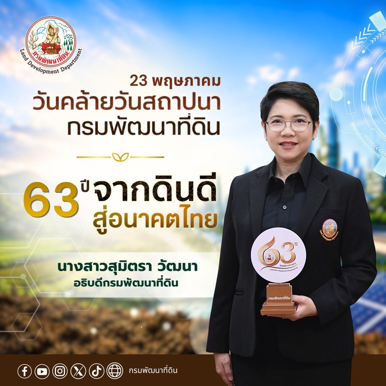 ภาพ วันคล้ายวันสถาปนากรมพัฒนาที่ดิน 