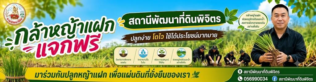 ภาพ แจกจ่ายกล้าหญ้าแฝก