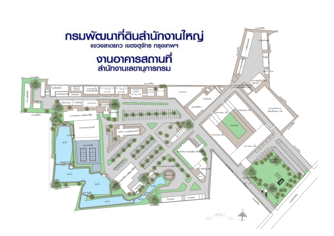 ภาพพื้นที่รับผิดชอบ สำนักงานเลขานุการกรม