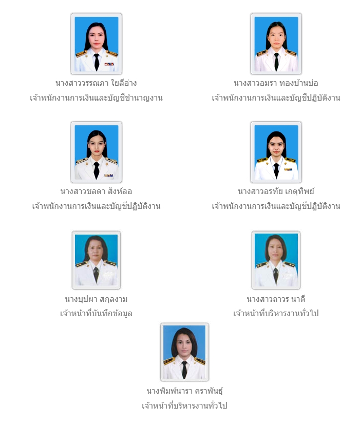 ภาพประกอบโครงสร้างหน่วยงานกองคลัง กลุ่มการเงิน