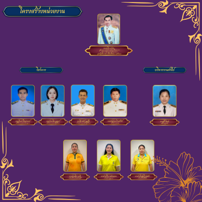 ภาพประกอบโครงสร้างหน่วยงานศูนย์ปฏิบัติการจัดการที่ดิน ชัยพัฒนา-แม่ฟ้าหลวง