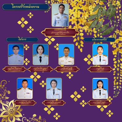 ภาพประกอบโครงสร้างหน่วยงานศูนย์ปฏิบัติการจัดการที่ดิน ชัยพัฒนา-แม่ฟ้าหลวง