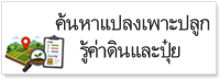 ภาพโลโก้บริการ ค้นหาแปลงเพาะปลูกรู้ค่าดินและปุ๋ย