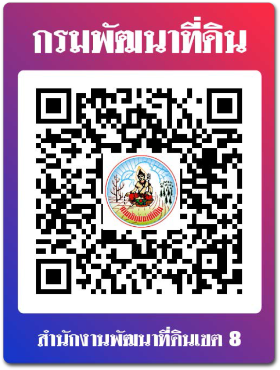 qrcode แบบสำรวจความพึงพอใจของผู้รับบริหารต่องานบริการกรมพัฒนาที่ดิน ประจำปี พ.ศ.2567