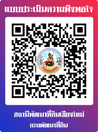 qrcode สำรวจความพึงพอใจของผู้รับบริการต่องานบริการสถานีพัฒนาที่ดินเชียงใหม่